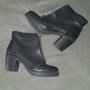 H&M Leather ankle boots